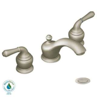  Monticello 8 In. 2 Handle Bathroom Faucet Trim Kit in Brushed Nickel 