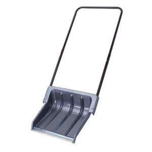 Suncast 19 1/2 In. Snow Shovel With Float and Telescoping Handle 