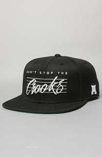 Crooks and Castles The Vintage Sport Snapback Cap in Black  Karmaloop 