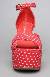   Shoe in Red and White Dot  Karmaloop   Global Concrete Culture