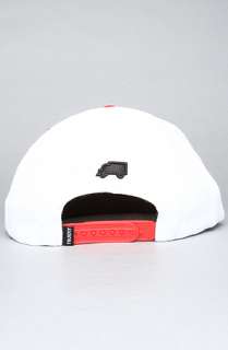 TRUKFIT The Filthy Few Snapback Cap in White Red  Karmaloop 