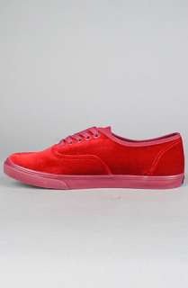 Vans Footwear The Authentic Lo Pro Sneaker in Red Velvet  Karmaloop 