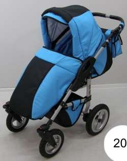 LUXUS Kombikinderwagen ORION 3 in 1 + Babyschale + GRATIS in 47 FARBEN 