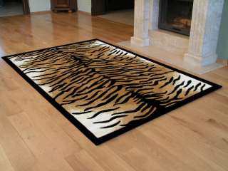 Moderner Afrika Tiger Teppich  