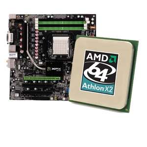 XFX GeForce 8200 Motherboard & AMD Athlon ADV6000IAA5DO 64 X2 6000 