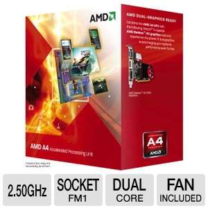 CPUs / Processors AMD APUs A4 Series (FM1) A79 3300