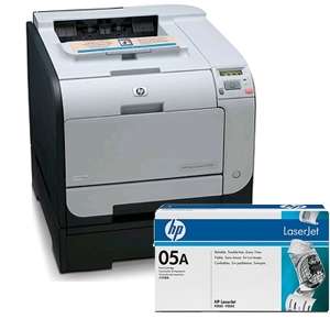 HP Color LaserJet CP2025x Printer, HP CC530A LaserJet CP2025 Black 