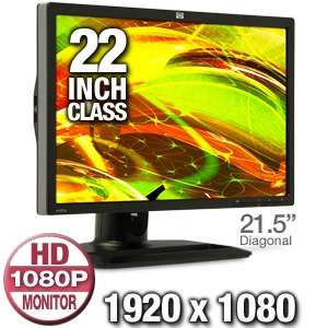 HP ZR22w 22 Class Widescreen Performance S IPS LCD Monitor   1080p 