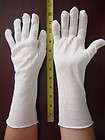 12 Pair White Cotton Inspection Gloves/Liners   100% Cotton, NEW