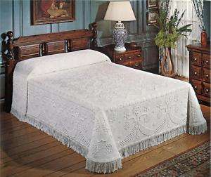 MARTHA WASHINGTON Std Sham IVORY for bedspread BATES  