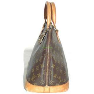 Authentic Louis Vuitton Monogram Alma w/Dust Bag, Lock & key, Very 