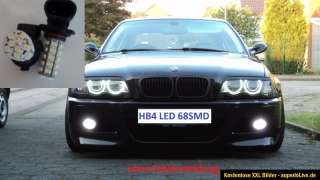 BMW e46 HB4 LED 68 SMD für Nebelscheinwerfer M Paket  