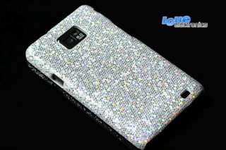 SAMSUNG i9100 GALAXY S2 STRASS Cover Hülle Case + FOLIE  