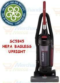 Sanitaire Commercial Bagless Upright HEPA Vacuum SC5845 INCLUDES EXTRA 