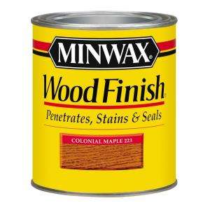 Minwax 8 Oz. Oil Based Colonial Maple Wood Finish Interior Stain 22230 