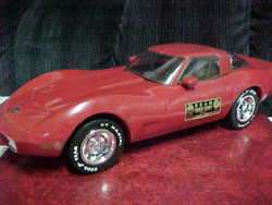 Jim Beams 1984***1978 Corvette Red***MINT w/BOX  