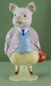 Beswick Beatrix Potter ~ Pigling Bland Figure #1365/2  