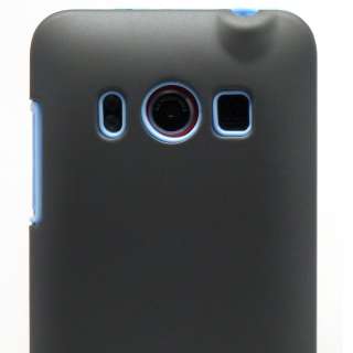 Blue Naztech Vertex Skin Case for Sprint HTC EVO 4G NEW  