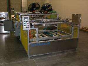 VACUUM FORMING MACHINE 48X48 TOP AND BOTTOM HEATERS  