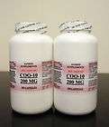 COQ10 COQ 10 CO Q10 Q 10 200MG 600 CAPSULES   2 BOTTLES