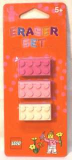 LEGO Radiergummi Radierer 3er Set NEU TOP  