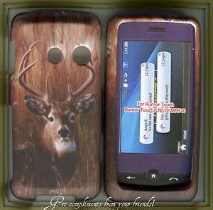 Hard Snap on Cover Case LG RUMOR TOUCH LN510 Camo deer night  