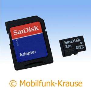 Speicherkarte microSD 2GB f. LG GU230 24452914  