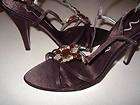NINA COMFORT Lavender Strappy Sandals Heels Shoes Sz 9  
