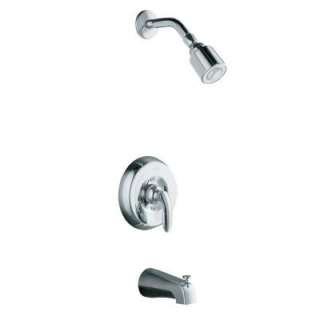 KOHLER Coralais 1 Handle Tub and Shower Faucet Trim in Polished Chrome 