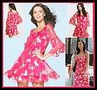 Juicy Couture Silk Butterfly Dress US 6 S UK 8 10 NWT $348 Easy 