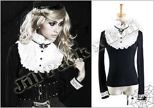 Goth Lolita Medieval Visual Versailles Princess Sophie flounce blouse 