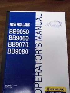 New Holland BB9050/9060/9070/9080 Operators Manual  