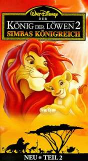 Der König der Löwen 2   Simbas Königreich [VHS]