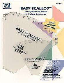 Easy EZ Scallop Make Scalloped Borders Any size Quilt  