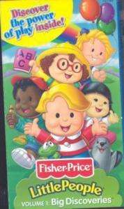 Little People, Big Discoveries, Volume 1 (VHS, Engli  