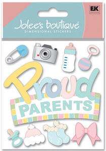 Jolees Boutique Stickers   Proud Parents #622 015586733174  