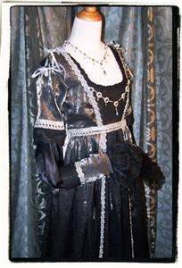 Renaissance costume gown Sapsorrow Italian Court Dress  