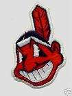 CLEVELAND INDIANS WAHOO EMBROIDED PATCH 3 1/8 inch
