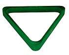 Green Felt Triangle Pool Billiards  & Free Billiard 