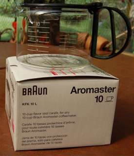 Bunn Braun AROMASTER 10 CUP Glass Coffee Maker Carafe NEW 