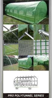 3m Polytunnel Greenhouse Poly Tunnel Pollytunnel  