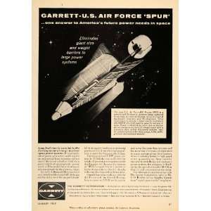   Ad Garrett Corp AiResearch US Air Force AEC Spur   Original Print Ad