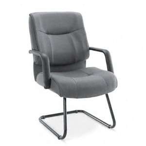  o Alera o   Stratus Series Guest Chair, Gray Fabric 