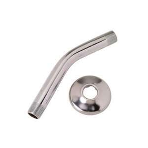  8IN CHRM SHOWER ARM/FLANGE
