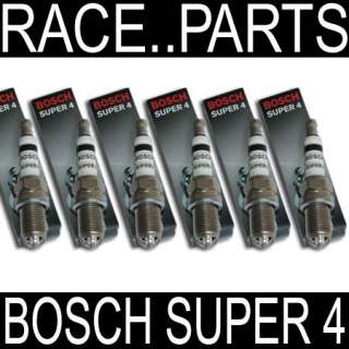 Bosch Super 4 Spark Plugs For Vauxhall Vectra 2.5i V6  