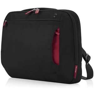  Belkin Notebook Messenger Bag. JET/CABERNET MESSENGER BAG 