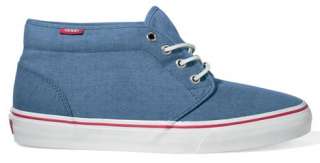 Vans Chukka Boot CA Heavy Canvas Blue Shoes UK 7.5  