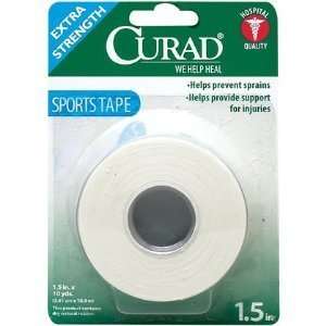  Curad Extra Strength Sports Tape, 1 ct (Quantity of 6 