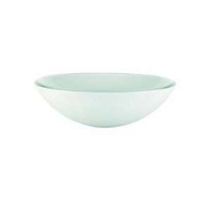  Decolav 1000T MS Frosted Tempered Glass Bowl