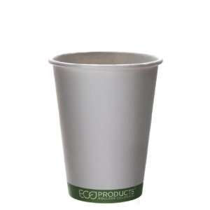 Eco Products EP BHC12 GS 12 oz Green Stripe Hot Cup (Case of 1,000 